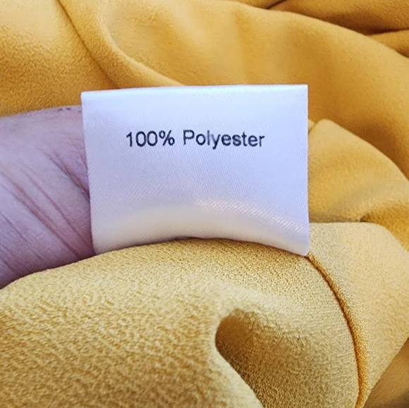 PARK & FIFTH BERKELEY MUSTARD DRESS RETAIL $195.00 SIZE SMALL - Picture 7 of 11